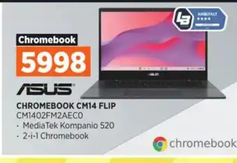 POWER CHROMEBOOK CM14 FLIP CM1402FM2AECO tilbud