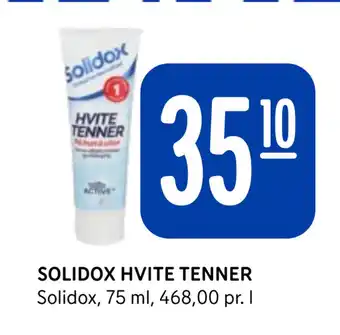 Rema 1000 Solidox hvite tenner tilbud
