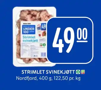 Rema 1000 Strimlet svinekjøtt tilbud