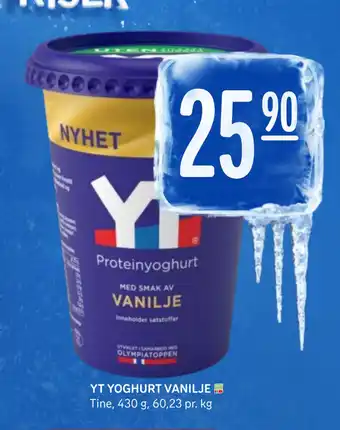 Rema 1000 Yt yoghurt vanilje tilbud