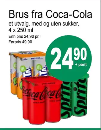 Joker Brus fra coca-cola tilbud