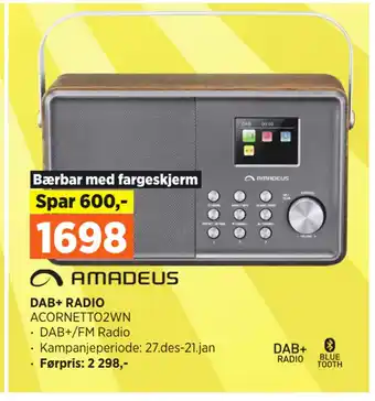 POWER Dab+ radio tilbud