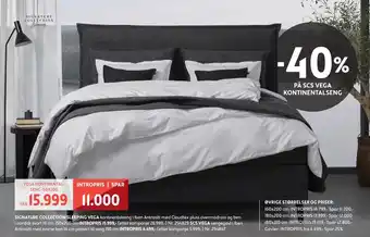 Bohus Vega kontinentalseng 150x200 tilbud