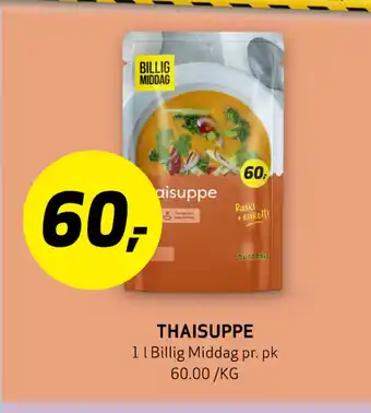 Bunnpris Thaisuppe tilbud