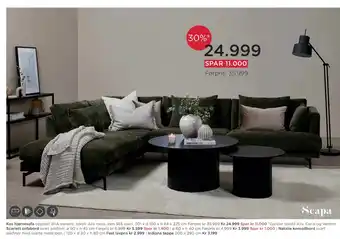 Møbelringen Kos hjørnesofa tilbud