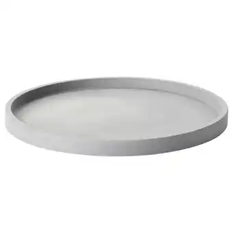 IKEA Boysenbär skål, inne/ute lys grå, 27 cm tilbud