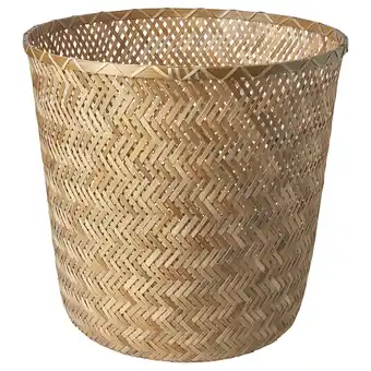 IKEA Klynnon blomsterpotte, håndlaget bambus, 32 cm tilbud