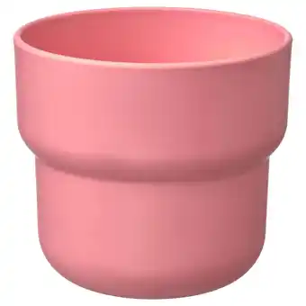 IKEA Förenlig blomsterpotte, inne/ute rosa, 9 cm tilbud