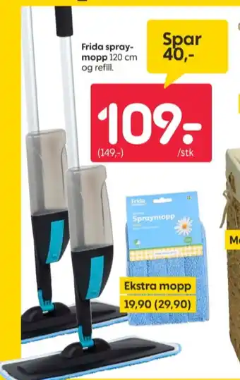Rusta Frida mopp tilbud