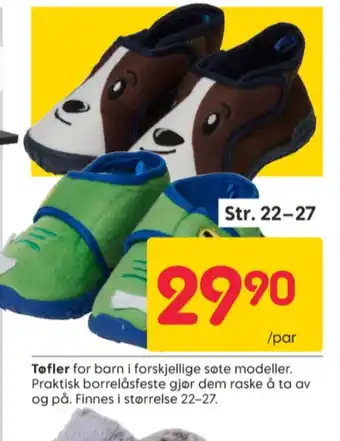 Rusta Ukjent tøfler tilbud