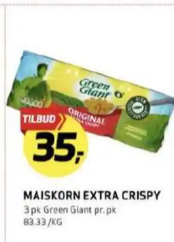 Bunnpris Green giant mais tilbud