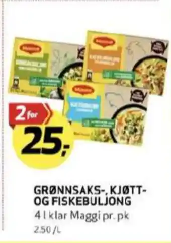 Bunnpris Maggi buljong tilbud