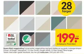 Rusta Nyans maling tilbud