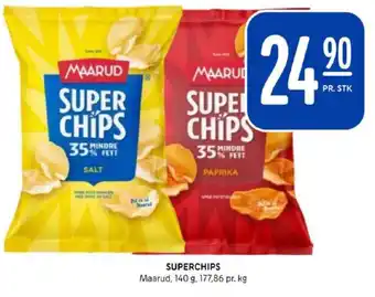 Rema 1000 Maarud paprika chips tilbud