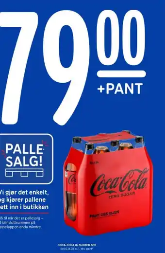 Rema 1000 Coca-cola zero brus tilbud