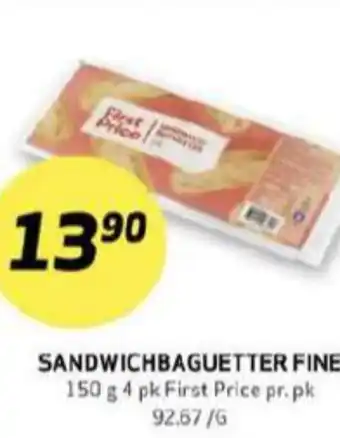 Bunnpris First price baguette tilbud