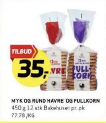 Bunnpris Myk & rund brød tilbud