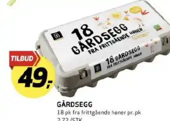 Bunnpris Bunnpris egg tilbud
