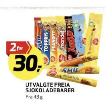 Bunnpris Melkesjokolade sjokoladebar tilbud