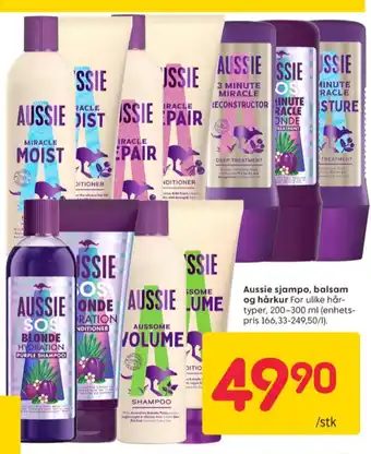 Rusta Aussie shampoo tilbud