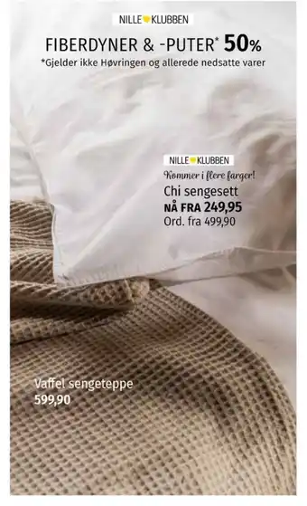 Nille Ukjent sengesett tilbud
