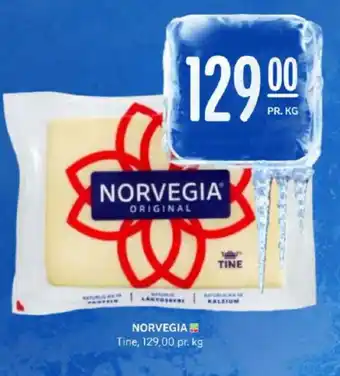 Rema 1000 Norvegia skæreost tilbud