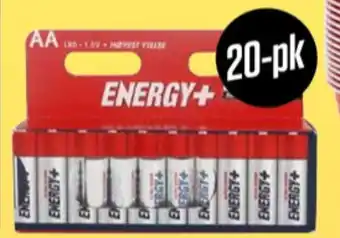 Europris Energy plus batterier tilbud