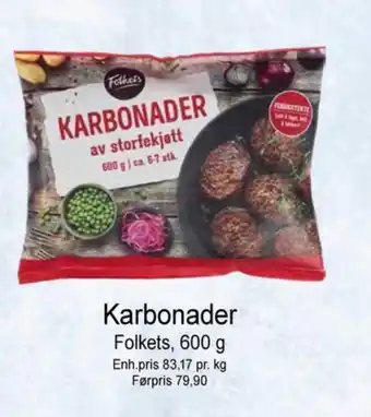 Joker Folkets karbonader tilbud