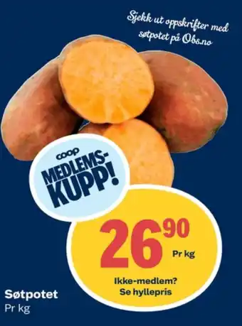 Coop Obs Ukjent poteter tilbud