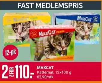 Europris Maxcat kattemat tilbud
