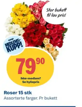 Coop Obs Ukjent bukett tilbud