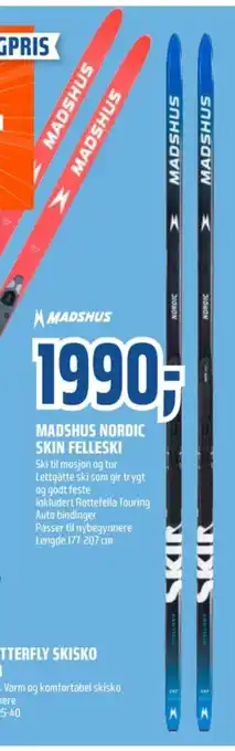 Coop Obs Madshus ski tilbud