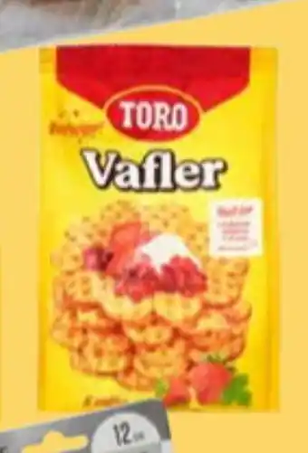 Europris Toro vaffelmix tilbud