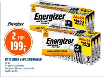 Coop Obs Energizer batterier tilbud