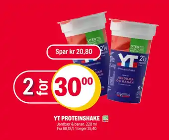 Coop Extra Yt proteinshake tilbud