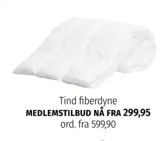 Nille Tind fiberdyne tilbud