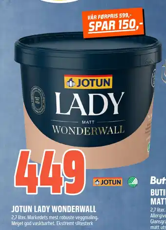 Coop Obs Jotun lady wonderwall tilbud