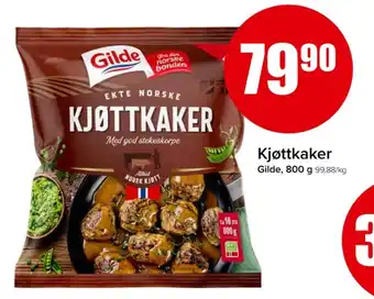 Eurospar Gilde kjøttkaker tilbud