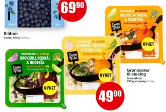 Eurospar Grønn og frisk grønnsaker tilbud