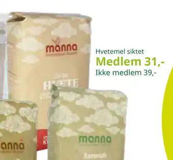 Hvetemel siktet