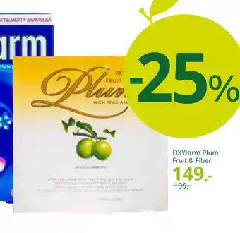 Sunkost Oxytarm plum fruit & fiber tilbud