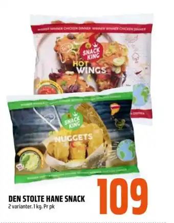 Coop Obs DEN STOLTE HANE SNACK tilbud