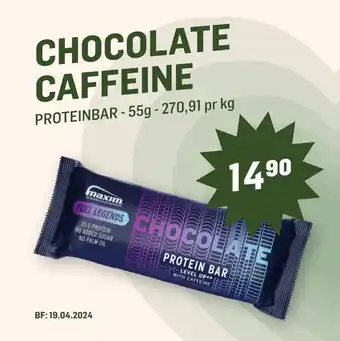Holdbart Chocolate caffeine tilbud