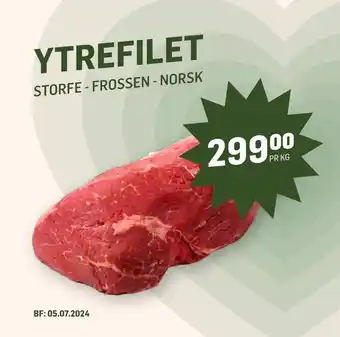 Holdbart Ytrefilet tilbud