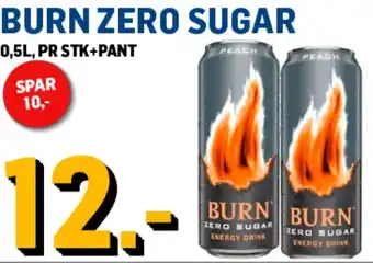 Price Lagerbutikk BURN ZERO SUGAR tilbud