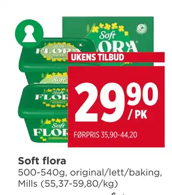 Meny Soft flora tilbud