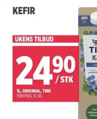 Meny Tine kefir tilbud