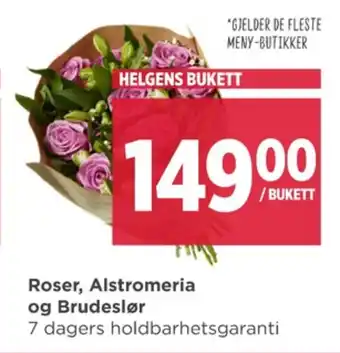 Meny Ukjent bukett tilbud