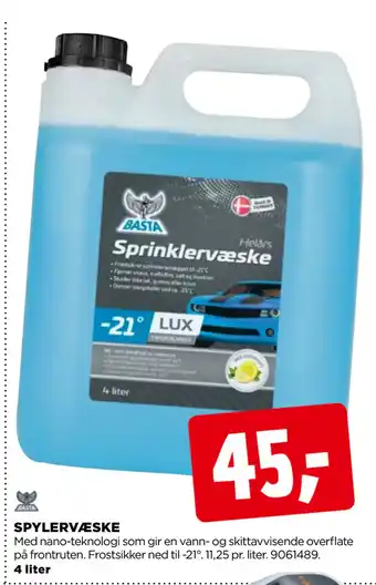 jem & fix Spylervæske tilbud