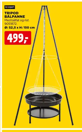 jem & fix Tripod bålpanne tilbud